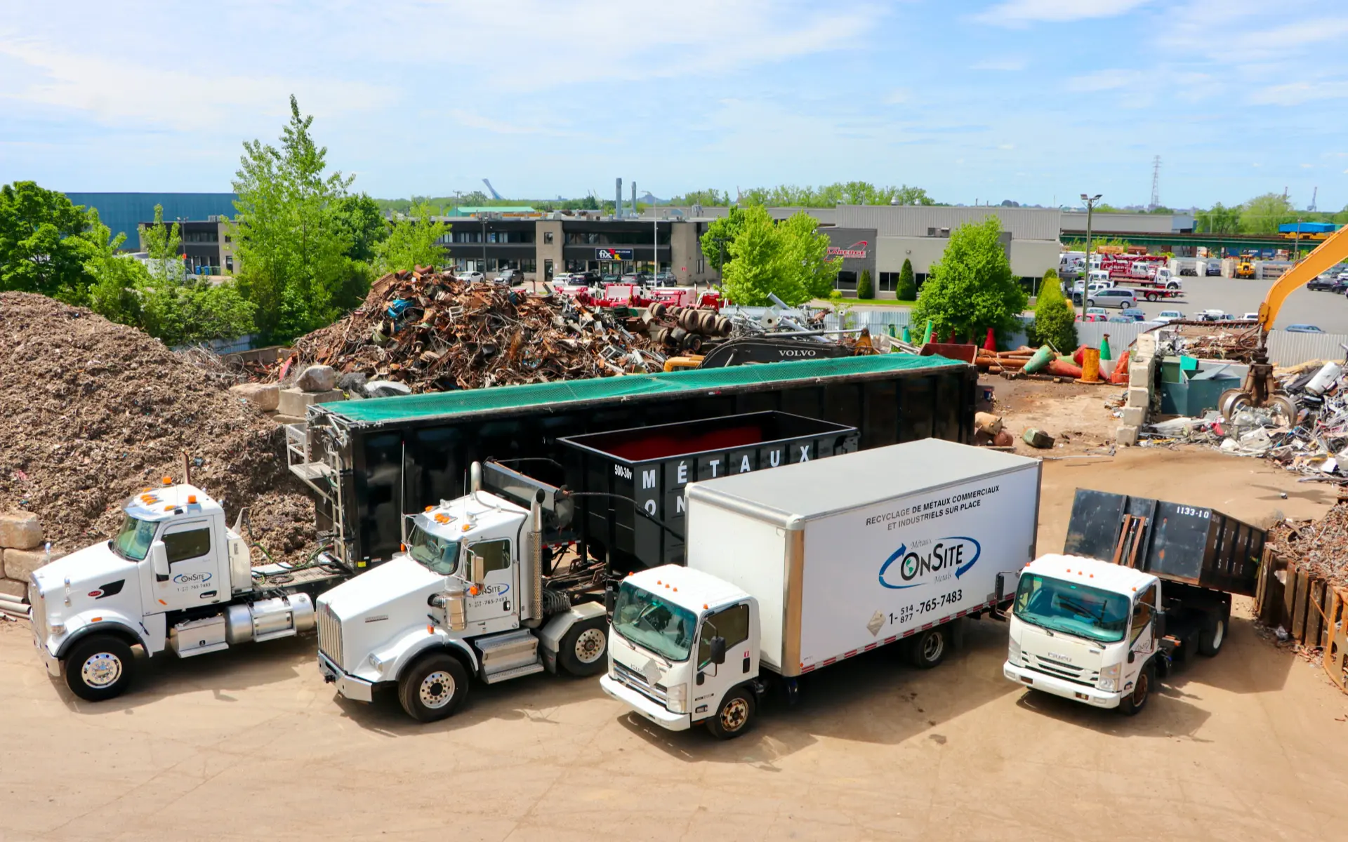 Camions de Métaux OnSite